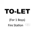 To-Let for 1 boy Fire Station