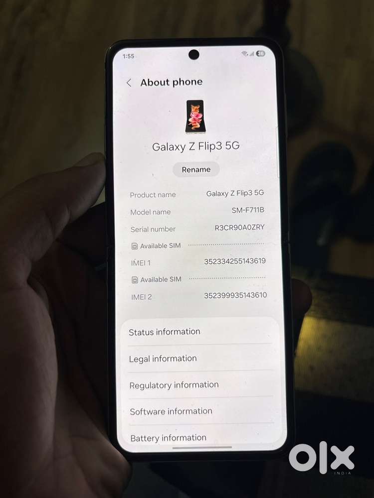 Galaxy z flip 3