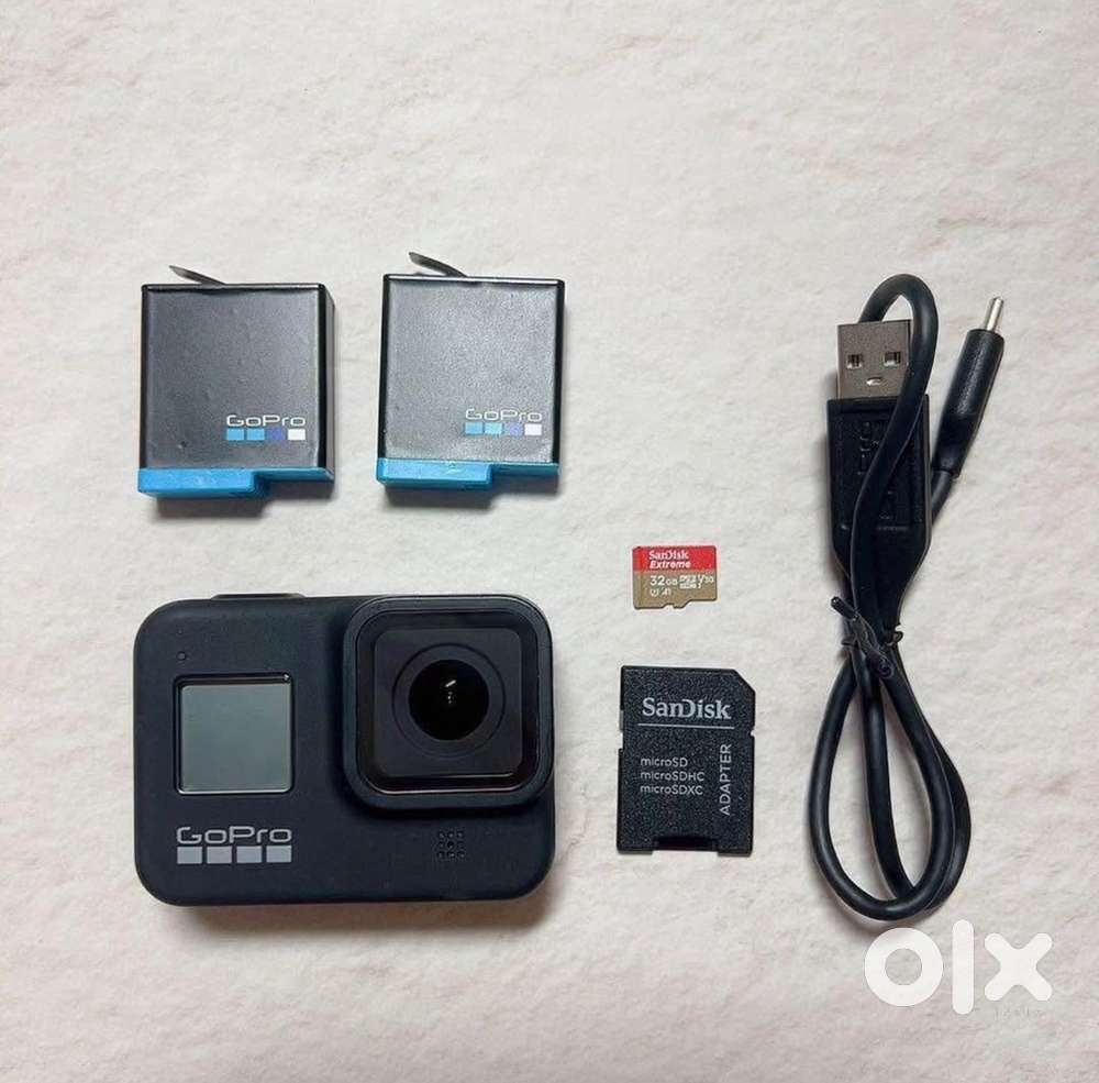 Gopro hero 8 Black+ Extra battery+ Grop
