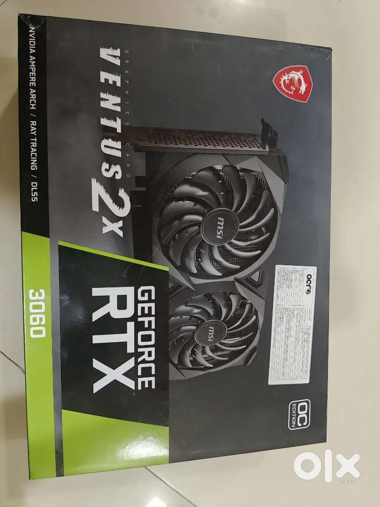 Msi Rtx 3060 OC 2X VENTUS FOR SALE!