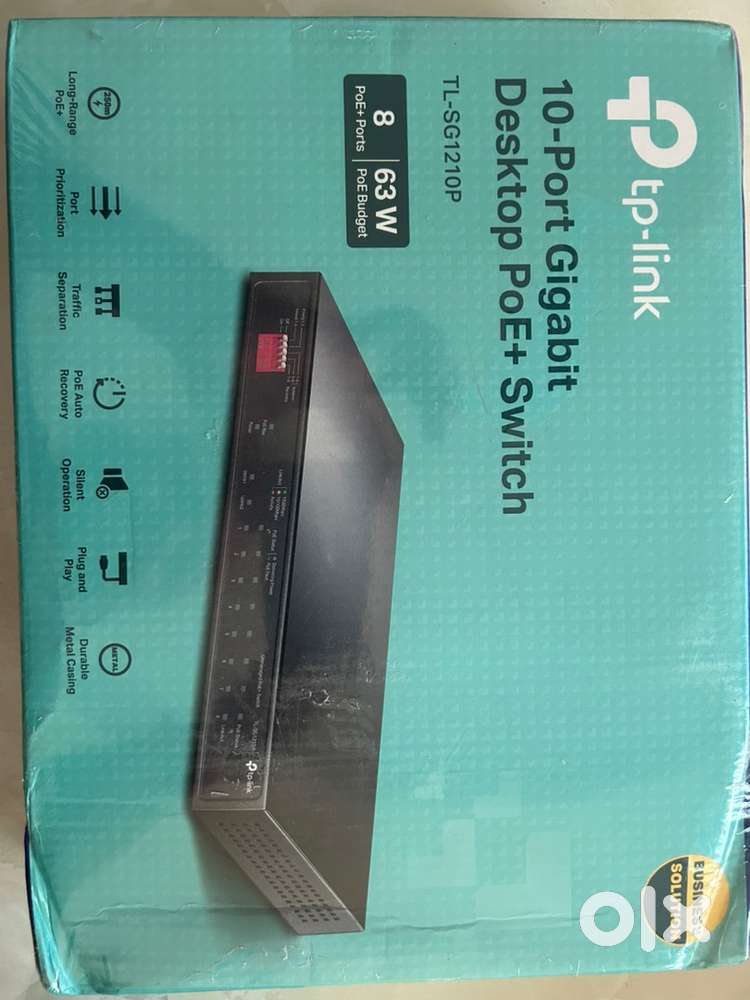 Tp-link SG1210p 10 port Gigabit Poe Switch