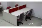 4seater workstation include single drawer