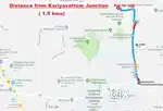 Gated community, 8 cent corner plot, near Technopark, behind LNCPE