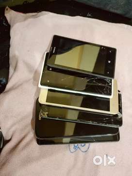 4 died phones 2 mobiles display broken