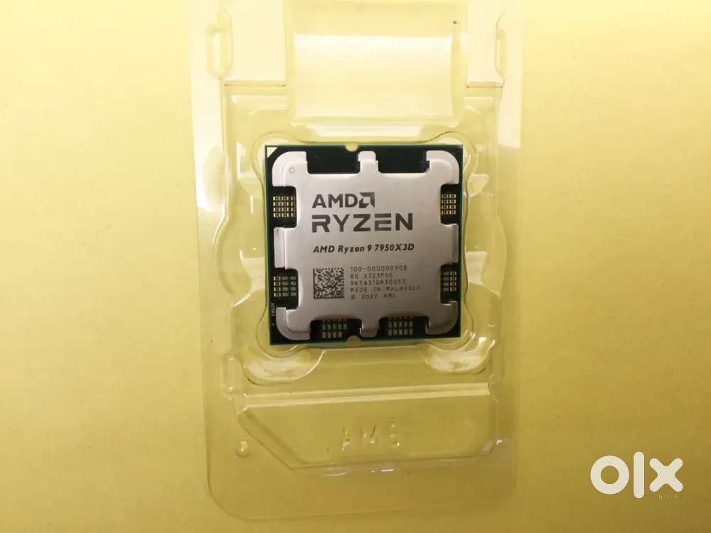 Used processor AMD Ryzen 9 7950X3D 4.2GHz 16-core 32 threads 128 MB.