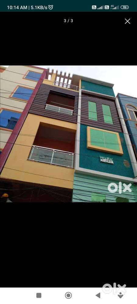 1BEDROOM and Bathroom, No kitchen, near sikhamani center, vijayawada.