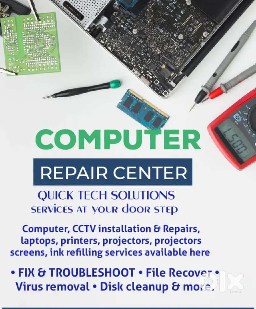 Printers, projectors, laptops,cctv camera services