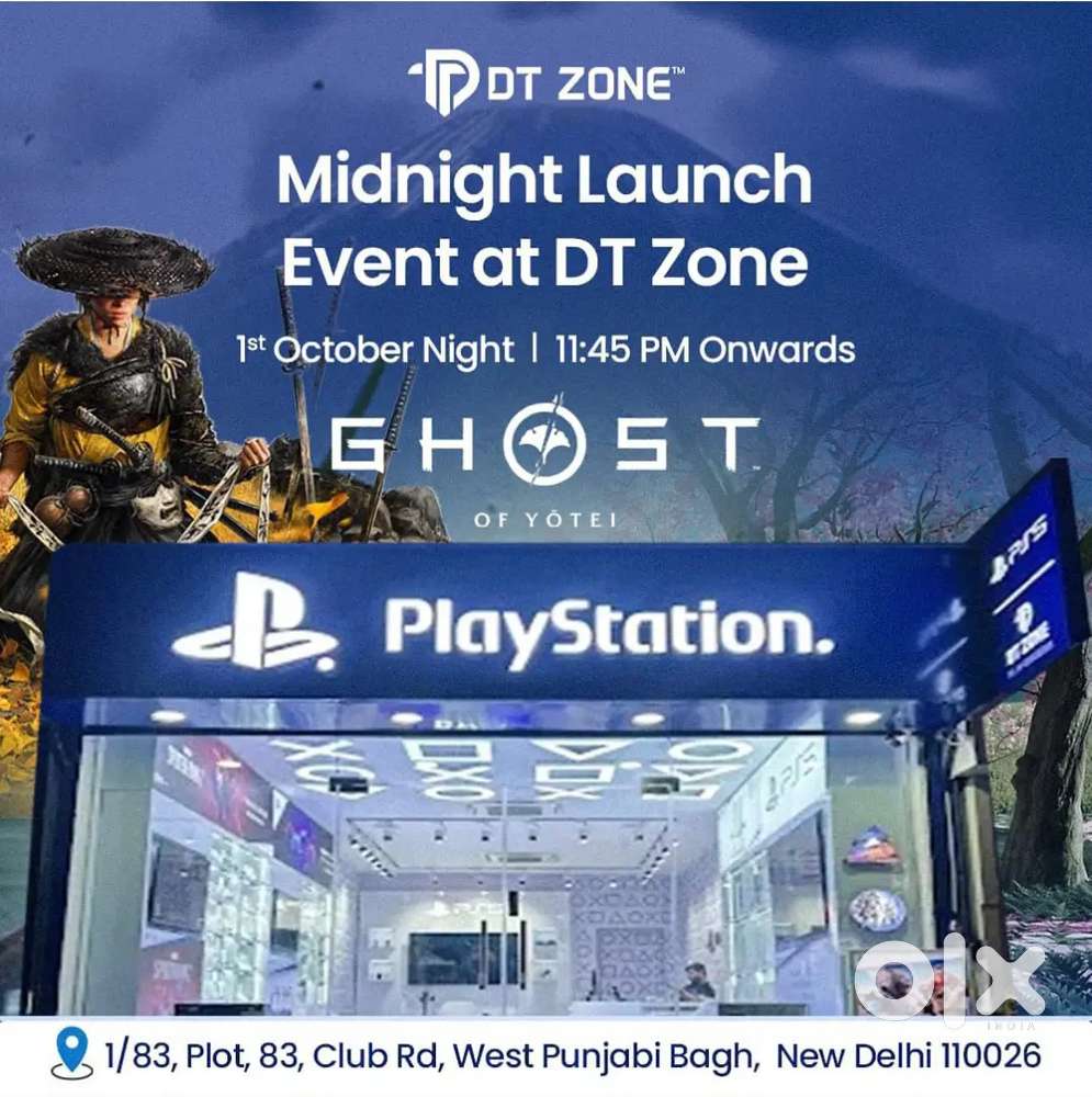 New PS5 Ghost of Yotei : Midnight Launch @11:45 Pm On 1st oct @DTzone