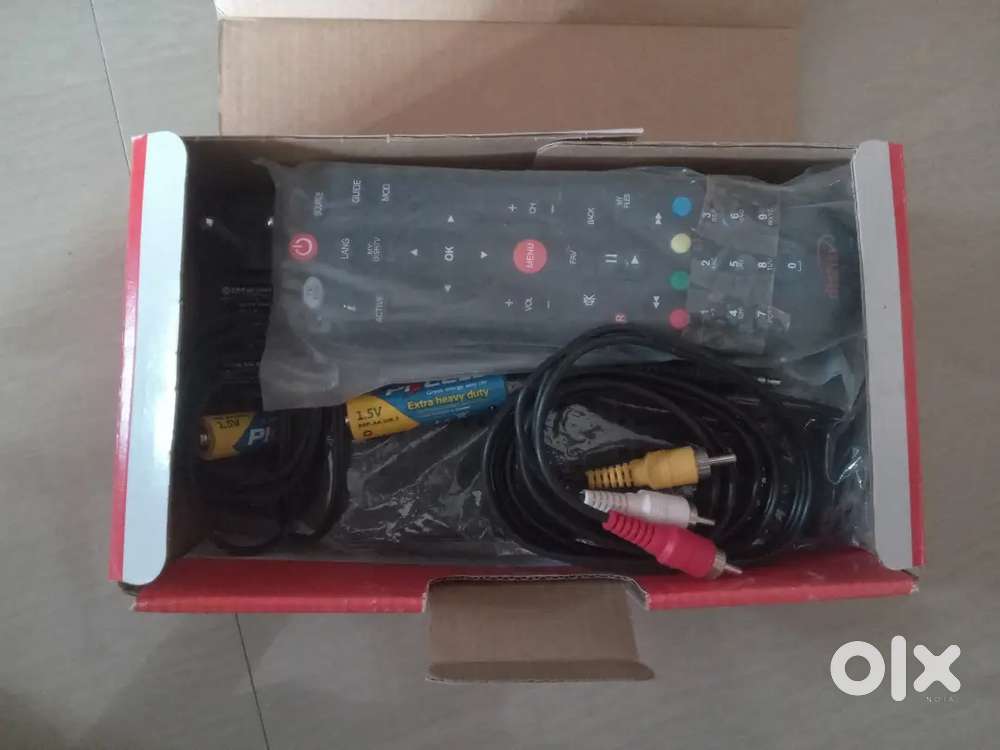 Dish TV HD set-top box with remote