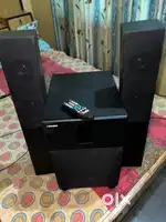 Home Theater Speaker System with Remote – Powerful Bass
