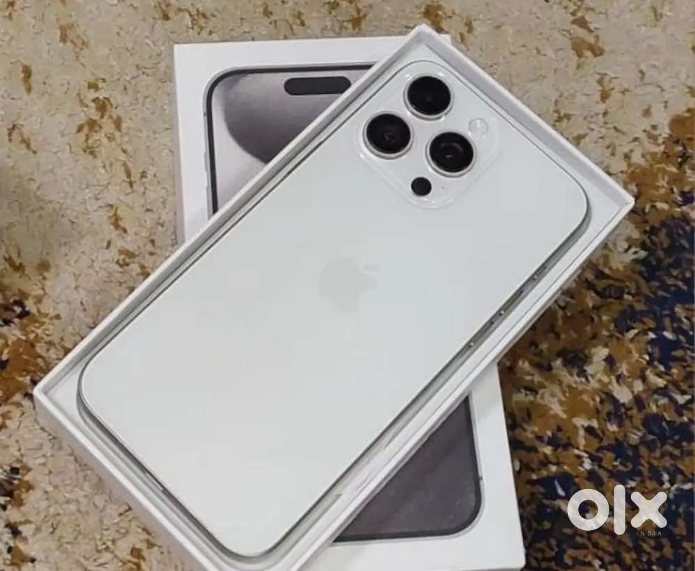 APPLE IPHONE 15PROMAX REFURBISHED AVAILABLE WITH WARRANTY BILLBOX CALL