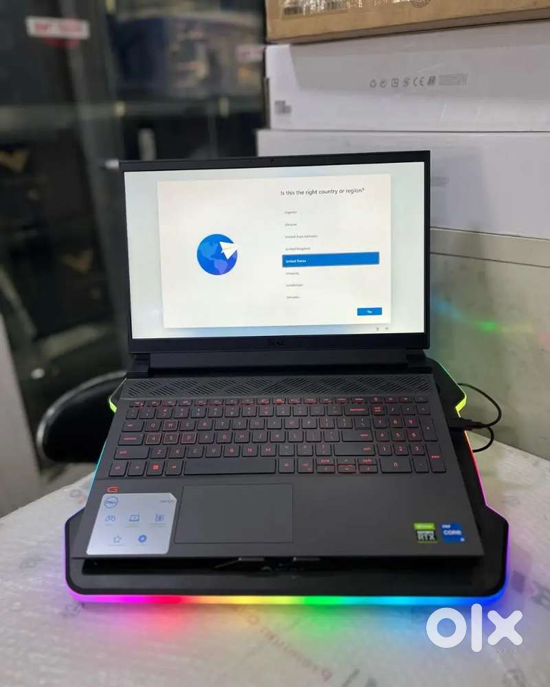 Dell G15 Gaming Laptop, Intel i5-11260H, 16GB RAM, 512GB SSD, RTX 3050