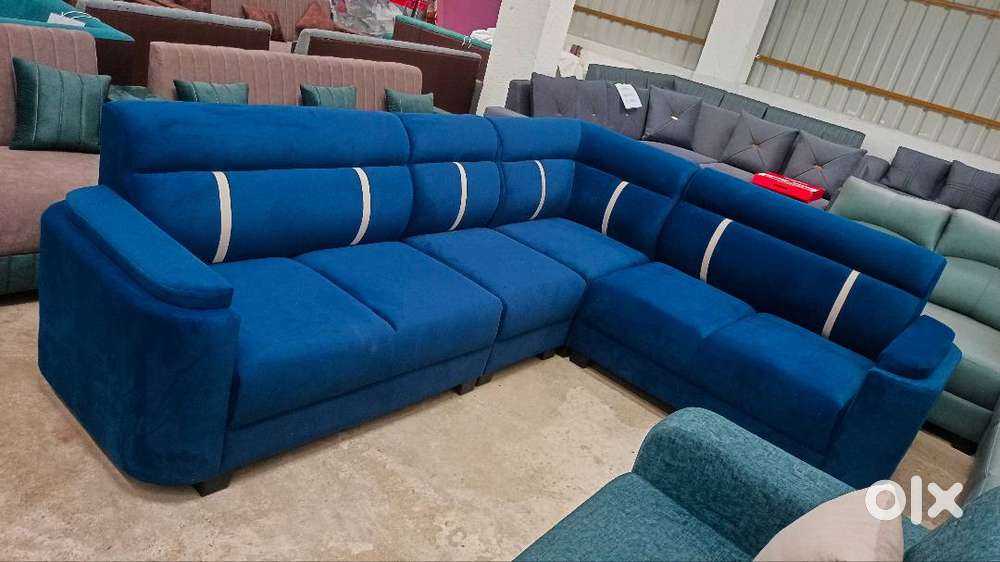 Elegant Navy Blue Sofa in Navsari – Premium Comfort & Style