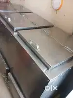 Steel deep fridge