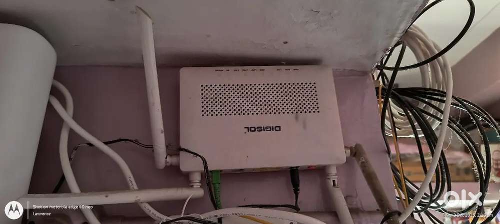 Cctv Camera + Wifi Router
