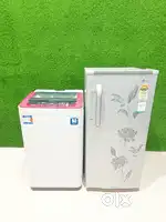 LG single door and Panasonic top load washing machine new offer
