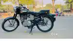 Bullet royal enfield 350 black  2018 model 4th owner quality iss  good