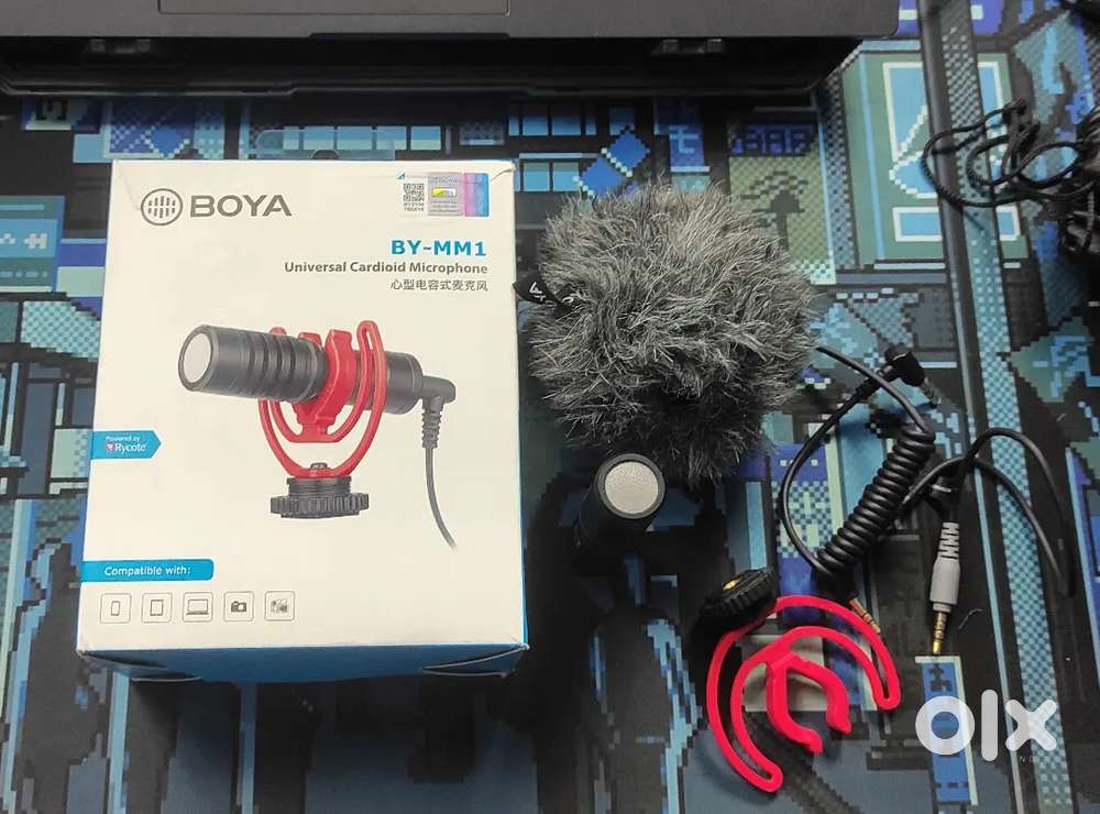 Boya by MM1 unviseral mic