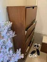 Solid wood shoe rack - MRP 15000