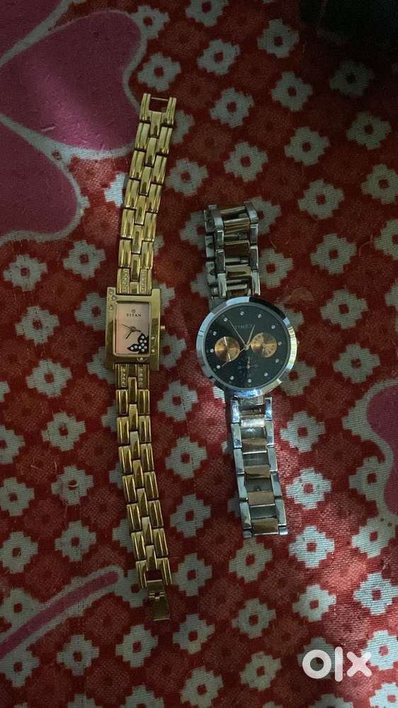 Titan and timex watches