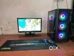 FULL RGB PC SETUP | i3 9100F | SSD (m.2) + HDD | GT 710 | MONITOR 19”