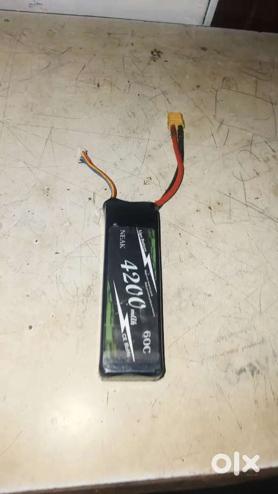 Lipo Battery 4200mah 60C (PRICE IS NEGOTIABLE)