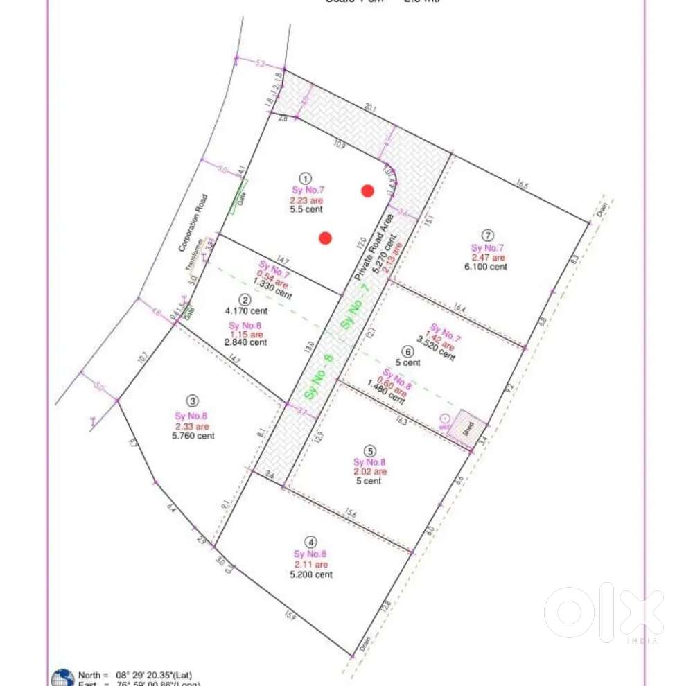 മെഡിക്കൽ കോളേജ് ഡോക്ടേഴ്സ് ഗാർഡൻസ് 10 സെൻറ് ഒരു സെൻറ് 20 ലക്ഷം