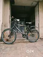 Kross cyle single speed front suspension & front disc