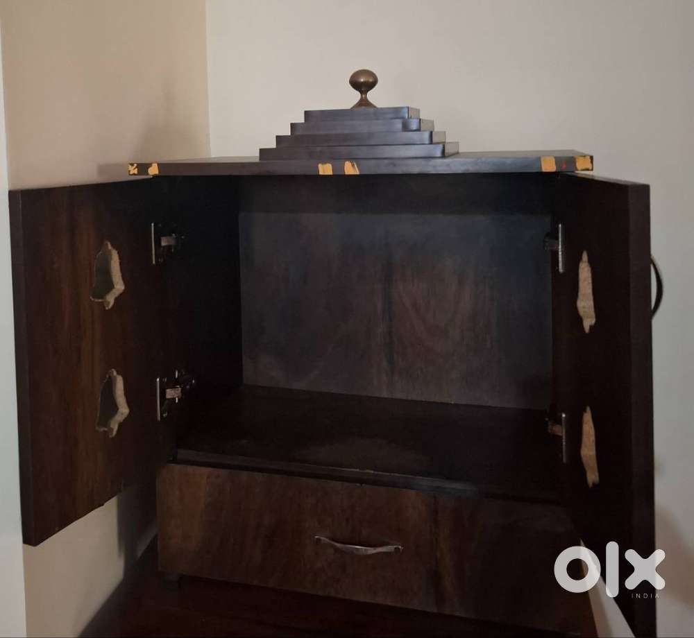 Well maintained 9 months old wooden Mandir