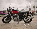 Royal Enfield Interceptor 650 Cyan Red