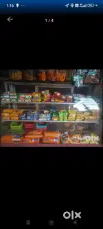 Bakery show case for storage