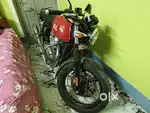 Continental gt 650 roker red bs7  with Red rooster Exhaust