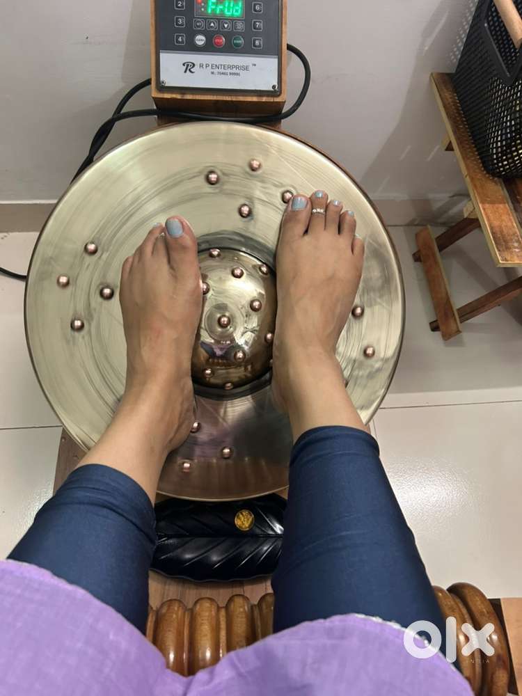 Pure Kansa thali massage machine