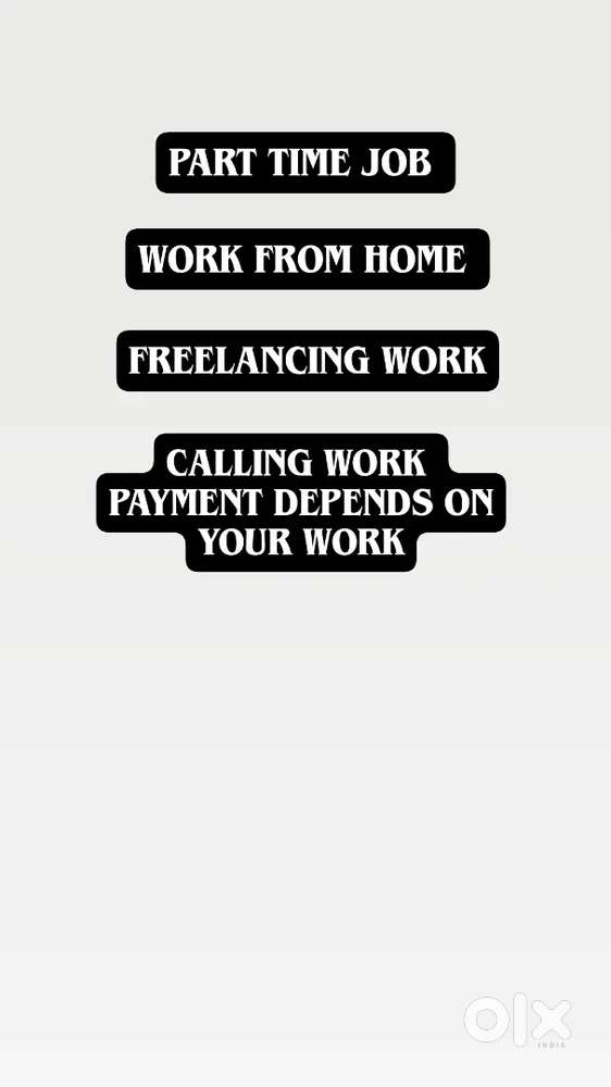 Calling follow up calls Part time job