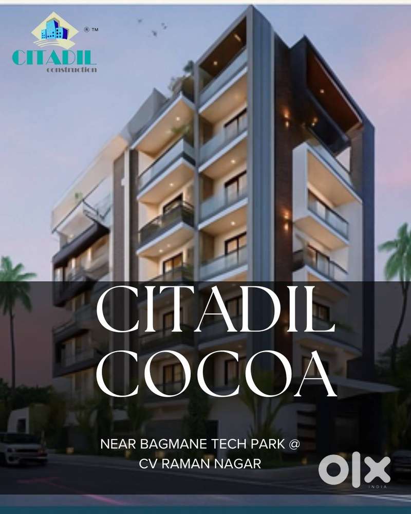 New Launch Offer! Affordable 1/2/3 BHK in Prime CV Raman Nagar