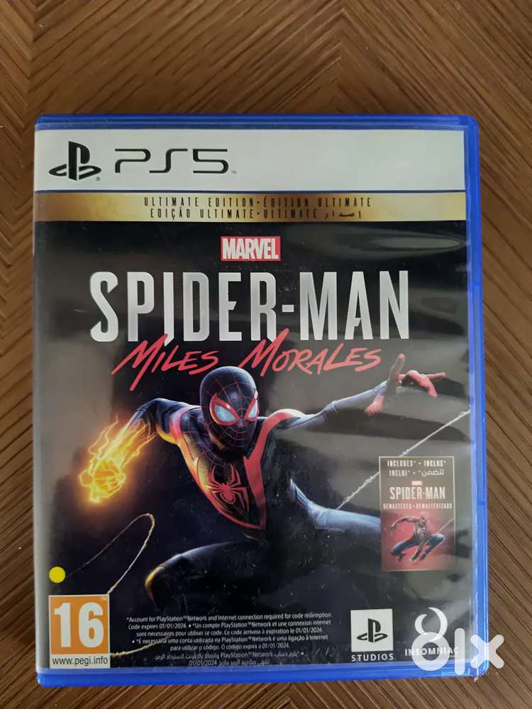 Ps5 game spider-man Miles morales