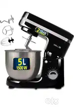 Ibell 1500W black stand mixer