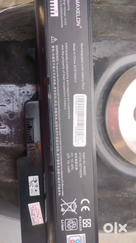 Lenevo laptop battery