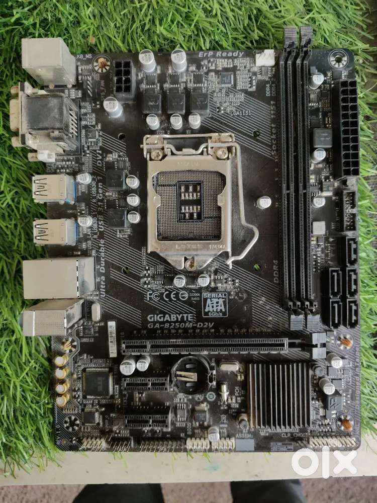 1 y warranty B 250 gigabyte 6th -7th gen motherboard new condition