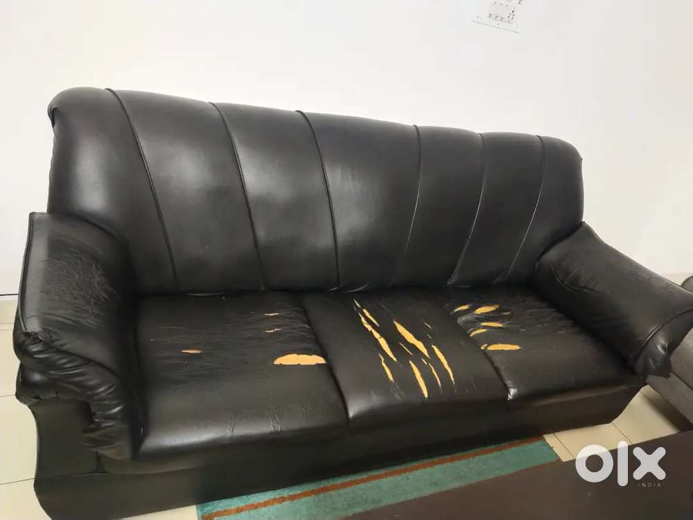 Resale second hand Two Sofas for sale in just 8 K. Shifting abroad