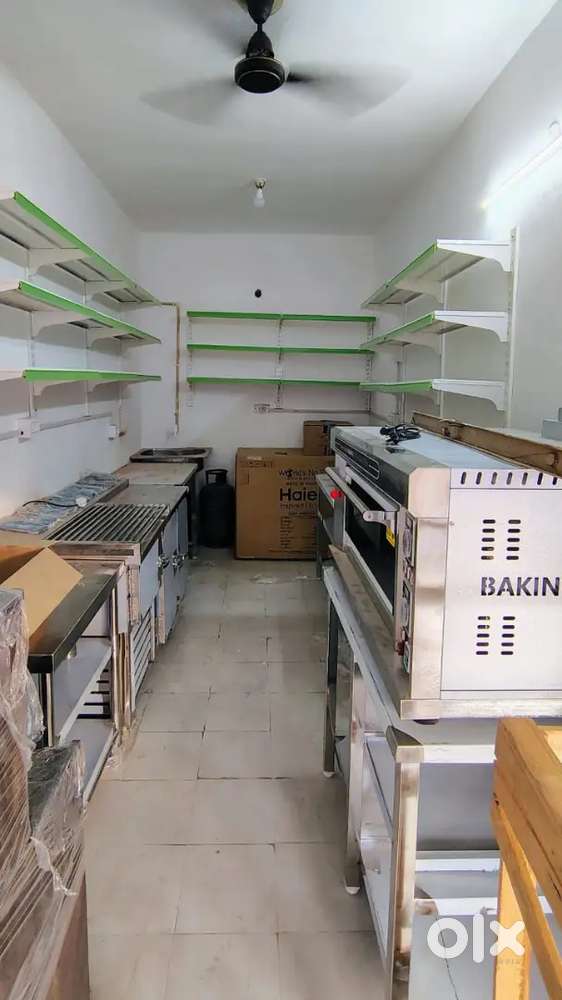 Commercial kitchen setup