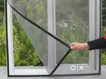 Mosquito net velcro type for wooden windows