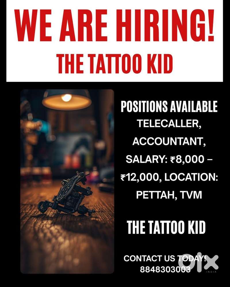 Billing for tattoo shop tvm