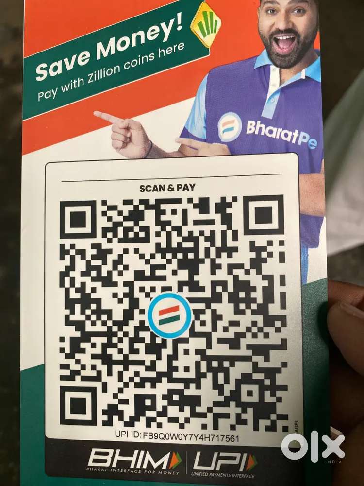 Bharatpe ke Qr code , loans , machine sale krni hai