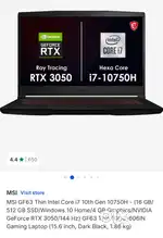MSI Gaming Laptop