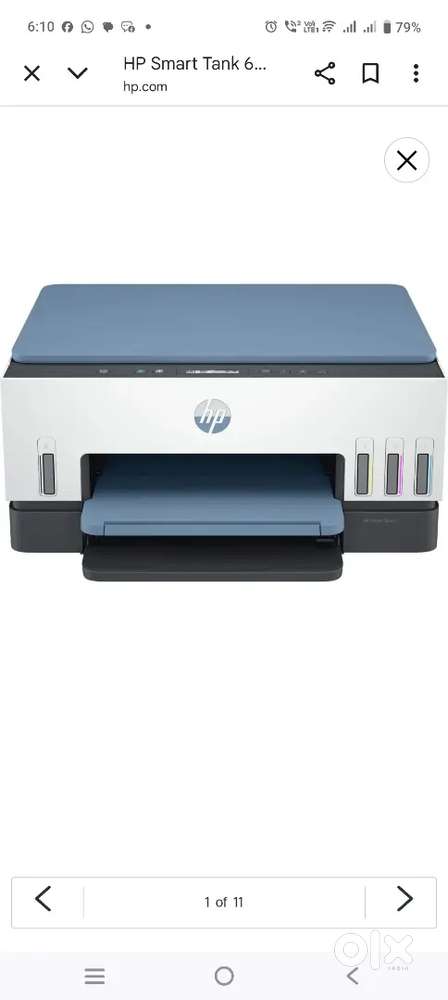 Hp wifi all in one colour printer