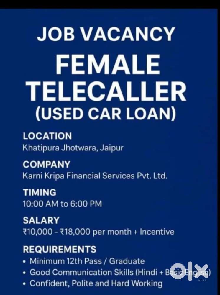 Telecaller salray+insentive