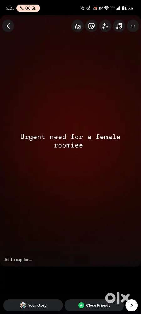 Need for a 3rd female roomate urgently