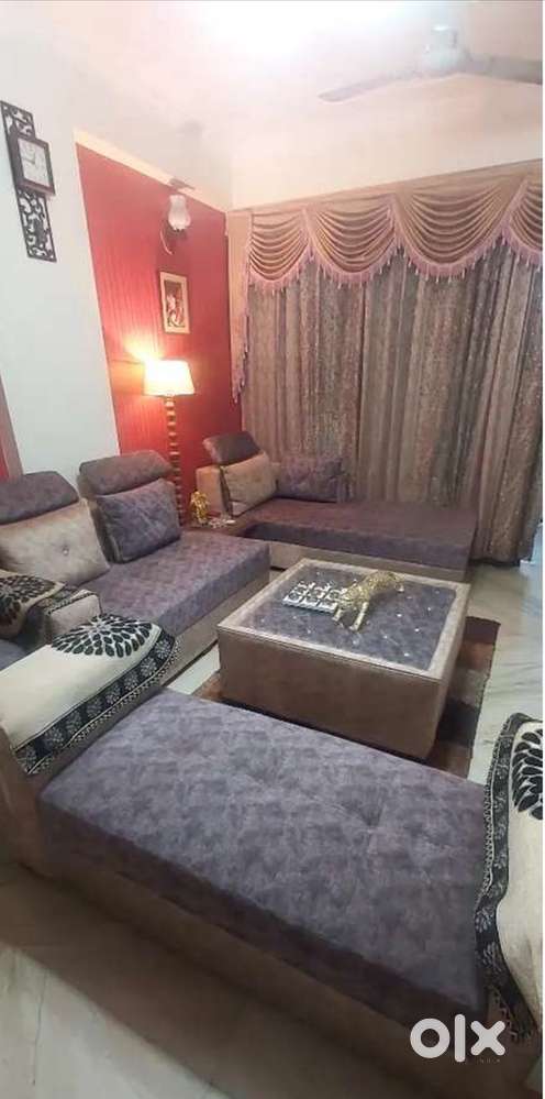 7 Seater Lounger Sofa set , 1 centre Table & 6 Dining Chairs