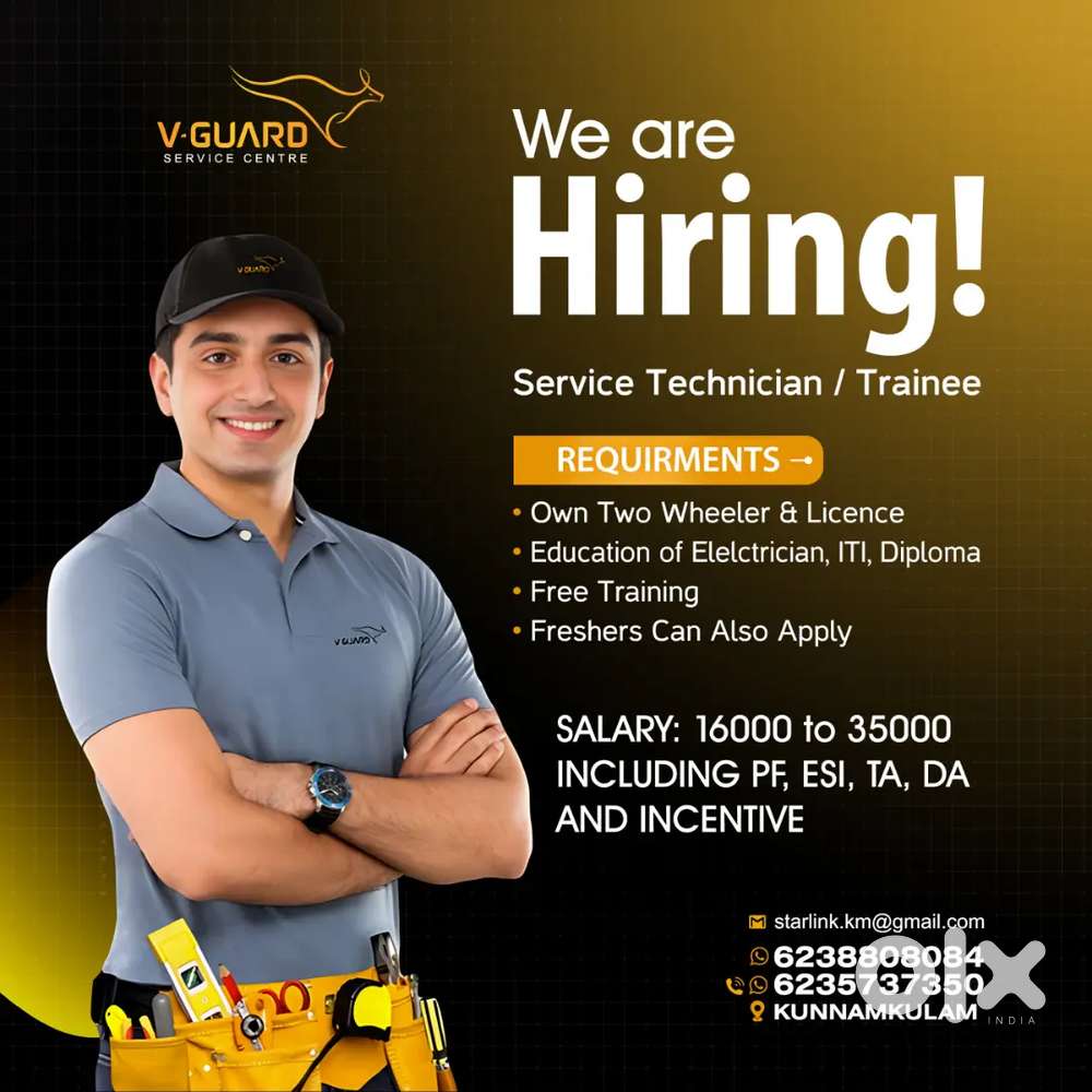 Field technician for V-Guard ASP